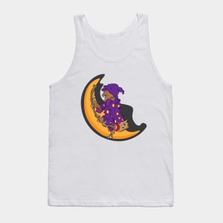 Old lady broom Tank Top